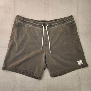 Salty Crew Shorts Men's XL Gray Drawstring Elastic Hybrid Casual Chino 7" Beach